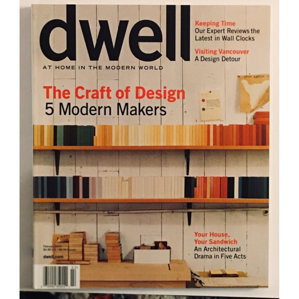 DWELL 2007  VOL.7  #3  THE CRAFT OF DESIGN